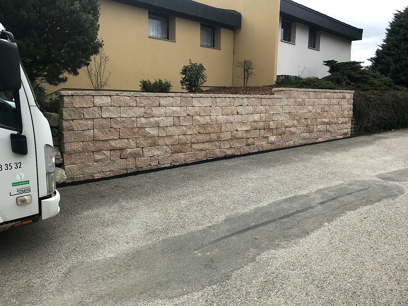 Mur en pierres sèches
